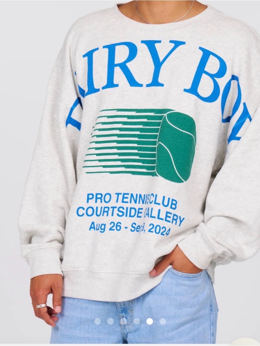 Dairy Boy Grey Sweatshirt